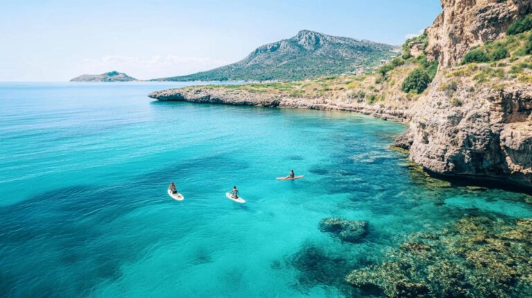 5 actividades acuáticas ideales para principiantes en la costa mediterránea: rutas en hidropedales incluidas