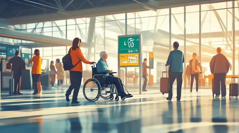 Transporte accesible: cómo planificar si viajas con movilidad reducida para llegar a alojamientos vacacionales sin barreras