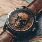 Inspiración para regalar: el reloj de cuarzo Skullex con diseño de calavera